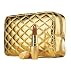 Avon Ultra Color Rich 24k Gold Lipstick Golden Raisin With Free Gold Bag
