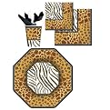 Animal Print Tableware Set for 8