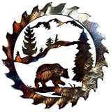 Review Black Forest Decor  / Bear Scenic Saw Blade - 12 inch