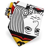 King of Hearts Tie by Wild Ties - Multicolor Polyester