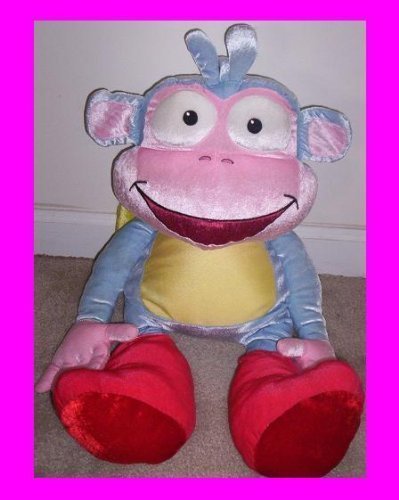 Dora The Explorer Jumbo 24 Boots The Monkey Cuddle Pillow Plush