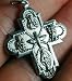 4 Way Four Way 2 Sided Italian Catholic Cross Crucifix