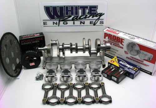 SBC 383 CHEVY Rotating Assembly Forged -12CC DISH Pistons 4.040 BORE 2PC RMS