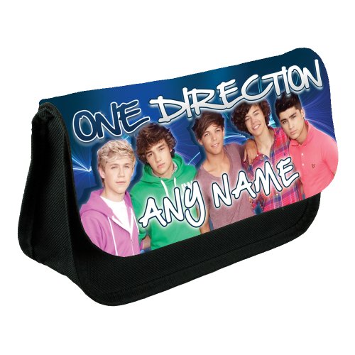 One Direction Personalised Pencil Case / Makeup Bag Free P&P