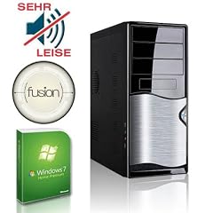 DEViLO 1180 PC System - AMD A4-3400, 2x2.7 GHz, Sockel FM1 | 8GB DDR3-1333 | 1000 GB SATA2 | AMD Radeon HD6410D, DVI, VGA, (DirectX11, FullHD) | Gigabyte | DVD-RW | Cardreader | 6-Kanal-Sound | Gigabit-LAN | 420W | Microsoft Windows 7 Home Premium 64-Bit OEM
