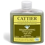 Cattier Shampoing à  l'argile verte pour cheveux gras 250ml