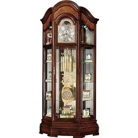 Majestic II Floor Clock in Cherry Finish By Howard Miller by Howard Miller