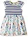 Marmellata Girls' Knit and Floral Dress