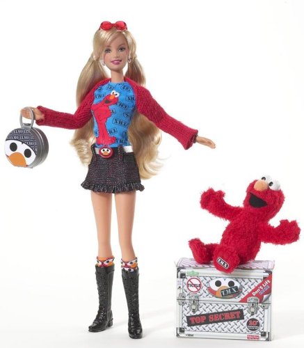 Childrens Toyshop  Third Party New : Barbie Loves Tickle me Elmo Doll