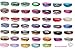 12 Sequin Headbands U PICK (Available in LOTS of COLORS) Elastic Stretch Sparkly Fashion Headband for Teens Girls Women Softball Pack Volleyball Basketball Dance Set Sports Teams Store By Kenz Laurenz