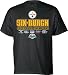 Pittsburgh Steelers Super Bowl XLIII Champions Six Burgh T-Shirt - X-Large