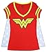 Junior's DC Comics Wonder Woman Costume Licensed Graphic T-Shirt w/ Cape