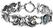 edc Armband Edelstahl 20 cm ROCK BAROQUE STEEL 4400445