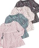 Greendog Little Girl EDV Printed Babydoll Top