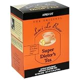 Laci Le Beau Dieters Tea, Apricot, Tea Bags, 60-Count Box (Pack of 2)