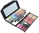 ETA 34 Runway Colors Complete Makeover Kit With Brushes Eye Pencil And Mirror 2.4 oz