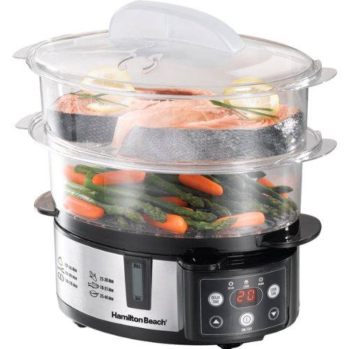 Cheap New - Digital 2-Tier Food Steamer by Hamilton Beach