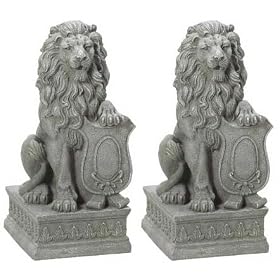 Lion Guardian Statue by Jed Mart