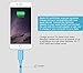 iPhone Charger Cable, Cambond® Data Sync and USB to lightning Cable for iPhone 6s / 6s Plus, iPhone 6 / 6 Plus, iPhone 5s 5c 5, iPad Air 2 Mini 2 / 3 / 4, iPad Pro, iPad 4th, iPod touch 5th (Blue 6ft)