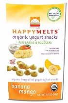 HAPPYMETLS Organic Yogurt Snacks for Babies & Toddlers, Banana Mango, 1-Ounce Pouch (Pack of 8)
From HAPPYBABY
