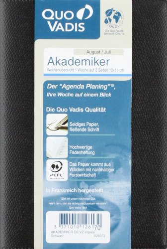 Lehrer & Studenten Akademiker Kalender 2012/2013: August bis Juli