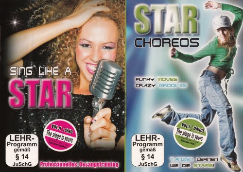 Produkt-Bild: Das Casting Paket ! Sing Like A Star / Star Choreos - 2 DVDs