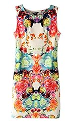 Fitted Cotton Sleeveless  Shirt  Dress