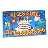 Fahne / Flagge Alles Gute zum Geburtstag 90 x 150 cm