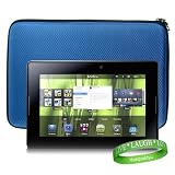 State of the Art Royal Blue Snug Fit BlackBerry PlayBook 7″ LCD display Tablet Wifi Carrying Case Cover + A Vangoddy Live*Laugh*Love Wrist Band!!! Reviews