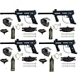 4 Pack - Tippmann 98 Custom ACT PS + Xray + 20oz + 4+1 Tubes + Hopper