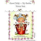 My-Besties Clear Stamps, Fancy Pants Garden Flower, 4 by 6-Inch