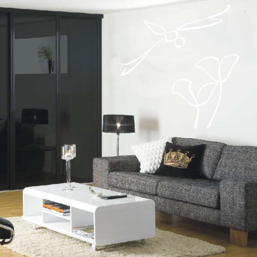 Imagen principal de Etiqueta de la pared d394 Libellen fliegen 120x115 cm