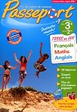 Fran�ais-Maths-Anglais de la 3e vers la 2e