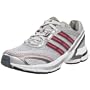 adidas Women's Supernova Glide 2 W Running Shoe,Silver/Black/Pink Buzz,9 M