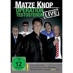 dvd Matze Knop - Operation Testosteron - LIVE