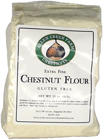 Chestnut Flour Powder (1 lb). Great for Crepes.