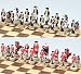 THE WAR OF INDEPENDENCE - Classic Revolutionary War Collectors Edition Chess Set