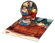 Lucy Round Hat Box Puzzle Grape Stomping