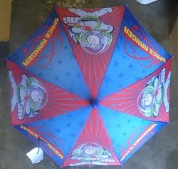 Disney Pixar Toy Story Buzz Lightyears Space Ranger Toddler Umbrella (Children's)