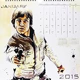 Star Wars Saga 2015 Premium Art Calendar