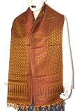In Vogue Jacquard Silk Scarf Women India Fashion