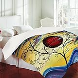 Duvet Cover Curling with Delight (by DENY Designs)