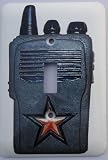 Camo Military Soldier Walkie Talkie Switch Plate Cover Metal