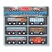 Melissa & Doug Wooden Train Cars Set