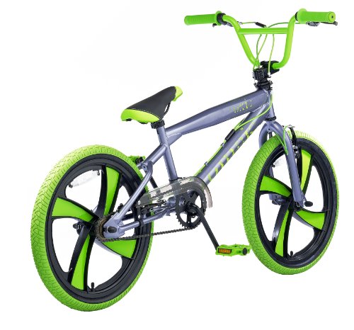 Zombie Toxic Boy's Bike - Grey/Green, 20 Inch