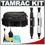 Tamrac 612 Pro System 12 Digital SLR Camera Bag (Black) + Accessory Kit for Canon Rebel T3, T3i, T1i, T2i, EOS 60D, 5D, 7D, Nikon D3000, D3100, D5000, D5100, D7000, D300s, Olympus Evolt E-5, E-30, E-620 & Sony Alpha A560, A580, A33, A35, A55