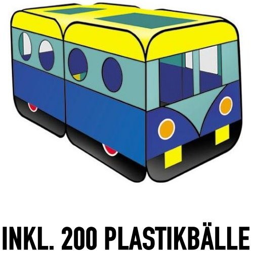 Spielzelt, Pop Up Zelt, Bällebad,
