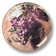 A Bunch of Grapes Hanging on a Wall - Crystal Dome Paperweight