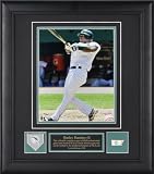 Mounted Memories Florida Marlins Hanley Ramirez 8x10 Framed Photo with Team Medallion and Piece of Game Used Baseball