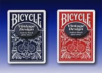 Bicycle Vintage Design Safety Back 1892-1943 - Red or Blue